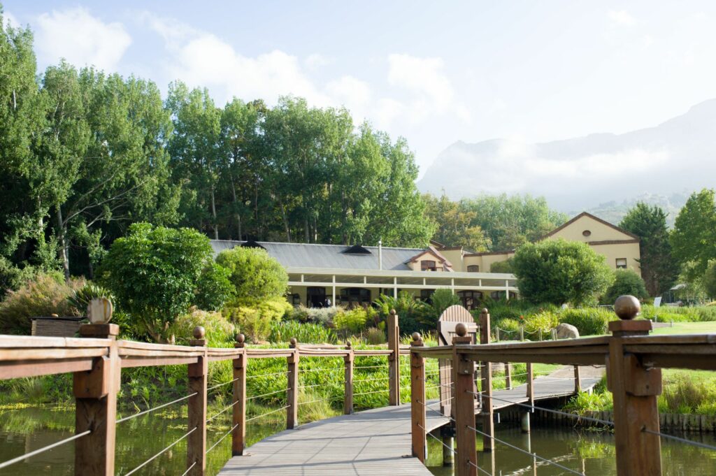 Postcard Cafe at Stark-Condé Wine Estate