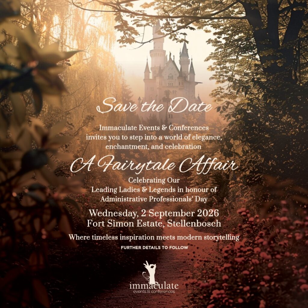 A Fairytale Affair – Celebrating our leading ladies and legends in honour of Administrative Professionals’ Day